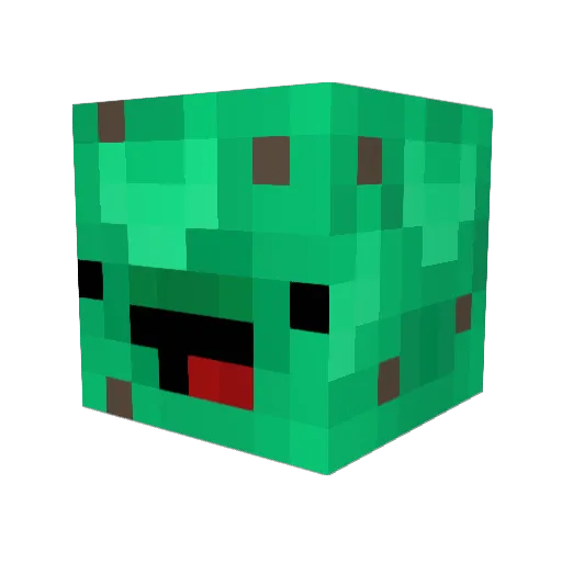 Alteyah Minecraft avatar head, 3D render