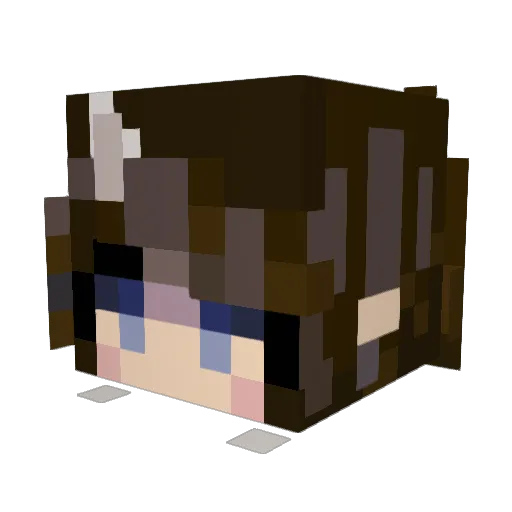 Alth414 Minecraft avatar head, 3D render
