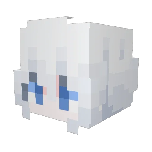 Altis_Kalezard Minecraft avatar head, 3D render