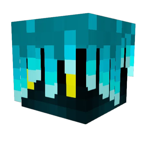 AltoC Minecraft avatar head, 3D render