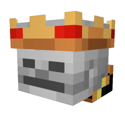 Altokai Minecraft avatar head, 3D render