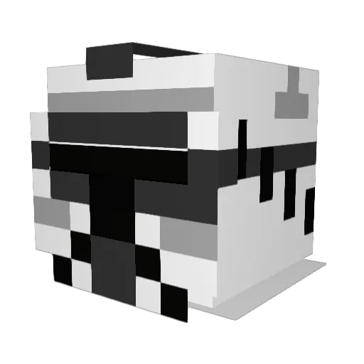 Altonefiles Minecraft avatar head, 3D render