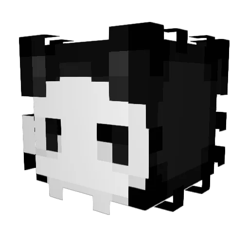 AltorTheFurry Minecraft avatar head, 3D render