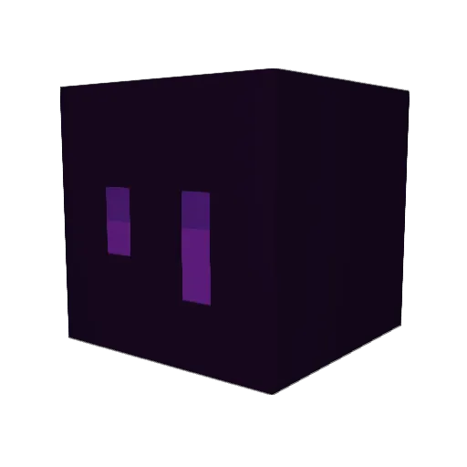 Altrussy Minecraft avatar head, 3D render
