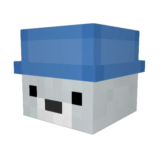 Altski673 Minecraft avatar head, 3D render