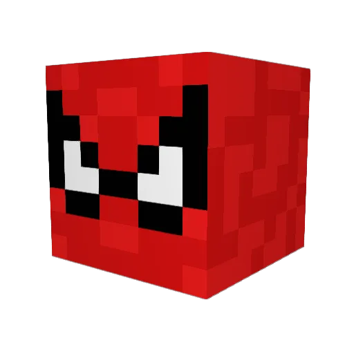Alucard1390 Minecraft avatar head, 3D render