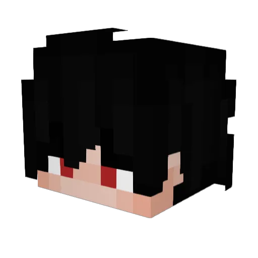 Alucard20401 Minecraft avatar head, 3D render