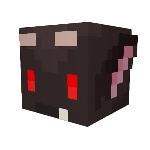 Alucard_0308 Minecraft avatar head, 3D render