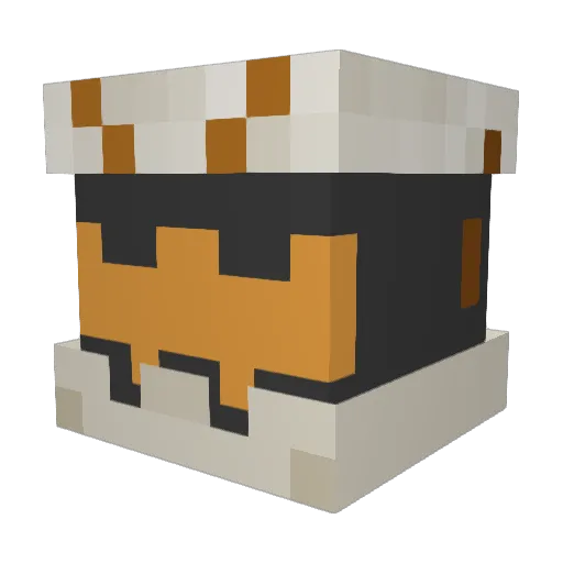 Aluminu058 Minecraft avatar head, 3D render