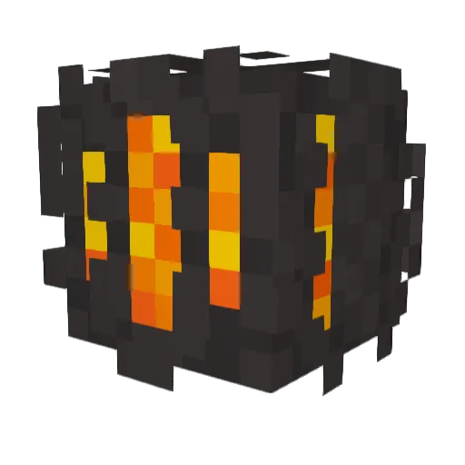 Alundar Minecraft avatar head, 3D render