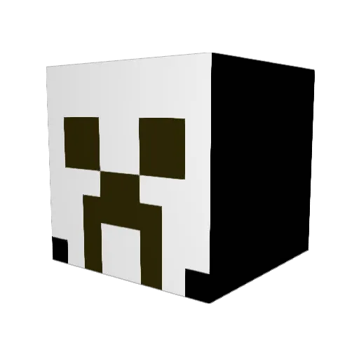 Alvac18 Minecraft avatar head, 3D render