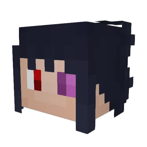 AlvarengaSTONKS Minecraft avatar head, 3D render