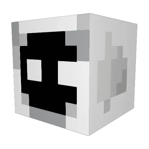 Alvarius888 Minecraft avatar head, 3D render
