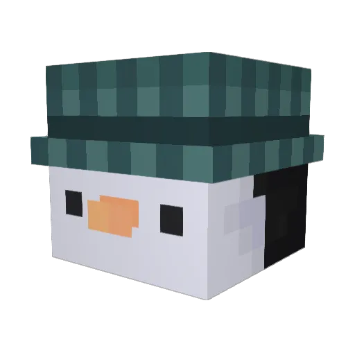 Alvaro2726 Minecraft avatar head, 3D render