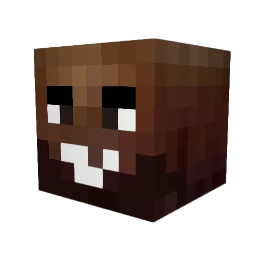 AlvaroZH Minecraft avatar head, 3D render