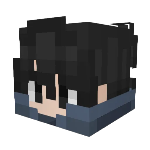 Alvaro_u Minecraft avatar head, 3D render