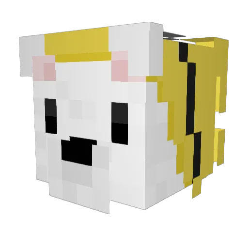 Alvin_owo Minecraft avatar head, 3D render