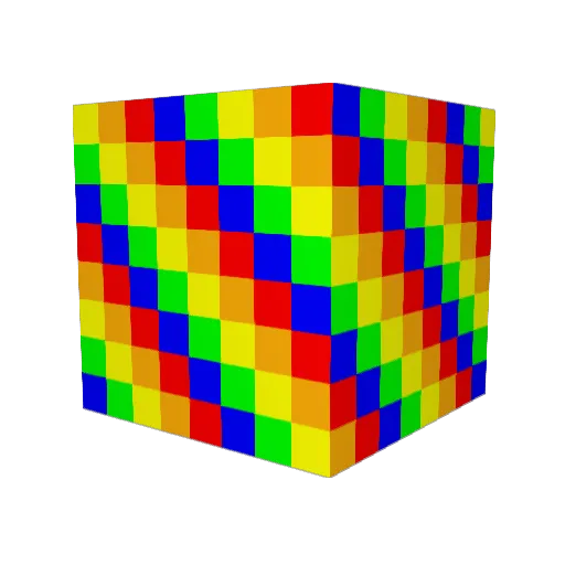 Alvine_ Minecraft avatar head, 3D render