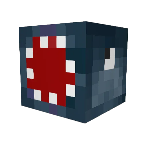 AlwaysClassier Minecraft avatar head, 3D render