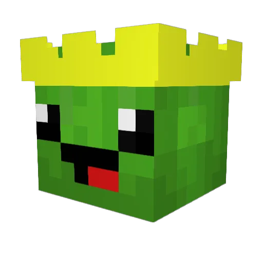 AlwaysRCarl Minecraft avatar head, 3D render