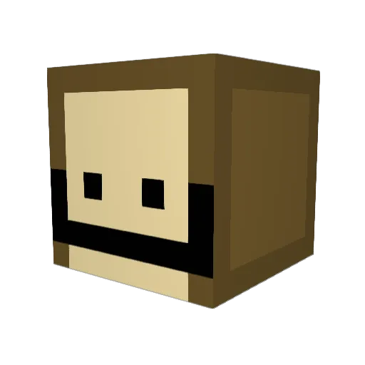 AlwaysTosti Minecraft avatar head, 3D render