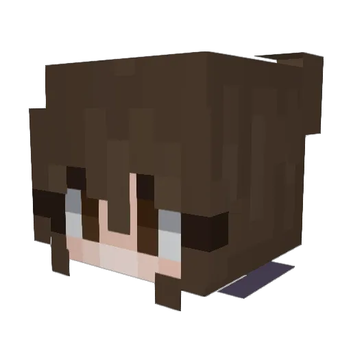 Always_Alexis Minecraft avatar head, 3D render