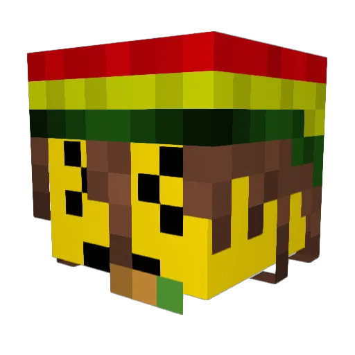 Alwin4664 Minecraft avatar head, 3D render