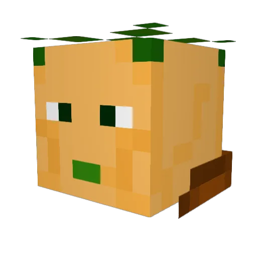 Alxrn123 Minecraft avatar head, 3D render