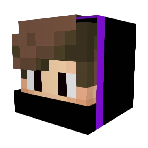 Alxs6540 Minecraft avatar head, 3D render