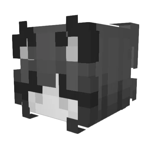 AlyFireflies Minecraft avatar head, 3D render