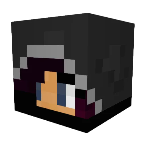 Alycorn_mearker Minecraft avatar head, 3D render