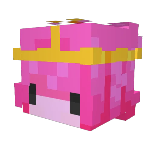 Alylishious Minecraft avatar head, 3D render