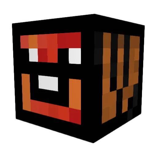 Alyoka Minecraft avatar head, 3D render