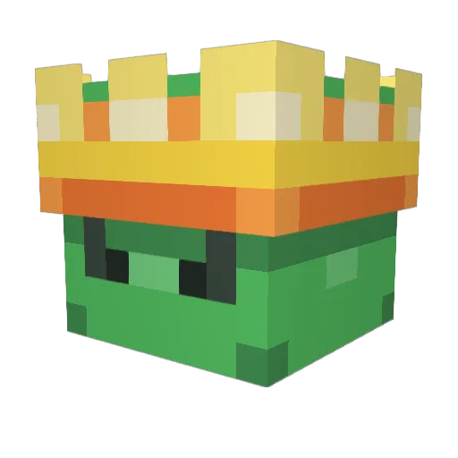Alyone_ Minecraft avatar head, 3D render