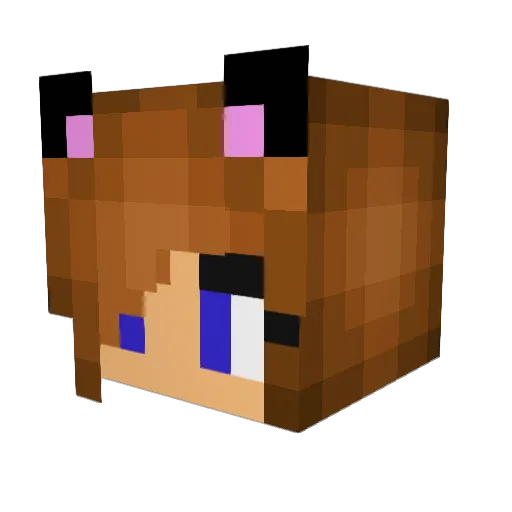 Alyssa_Reaser Minecraft avatar head, 3D render