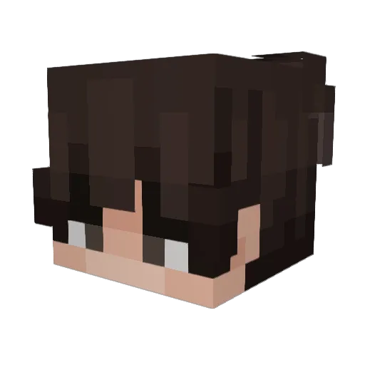 Alyxandorrr Minecraft avatar head, 3D render