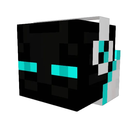 Alz3eem1212 Minecraft avatar head, 3D render