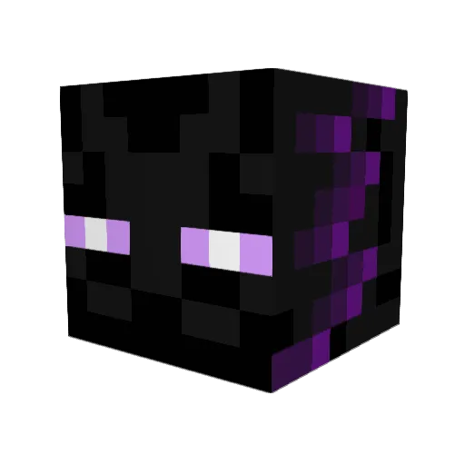 AlzAnon Minecraft avatar head, 3D render