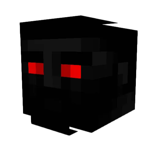 Alzxdnr Minecraft avatar head, 3D render