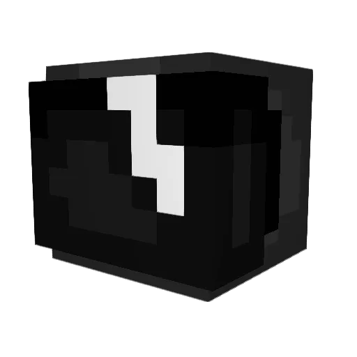 Am1nd1 Minecraft avatar head, 3D render