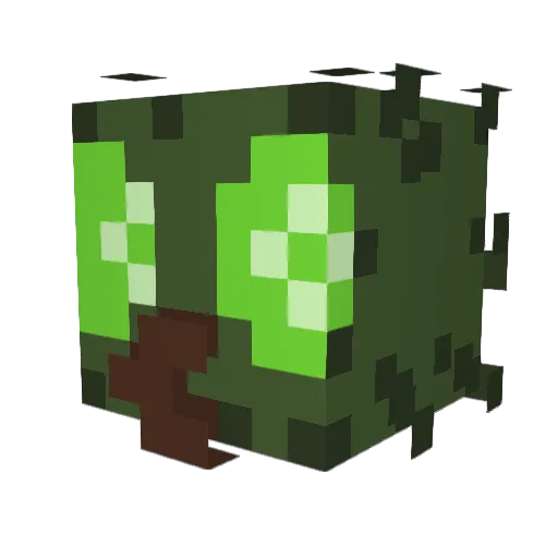 AmBoon Minecraft avatar head, 3D render