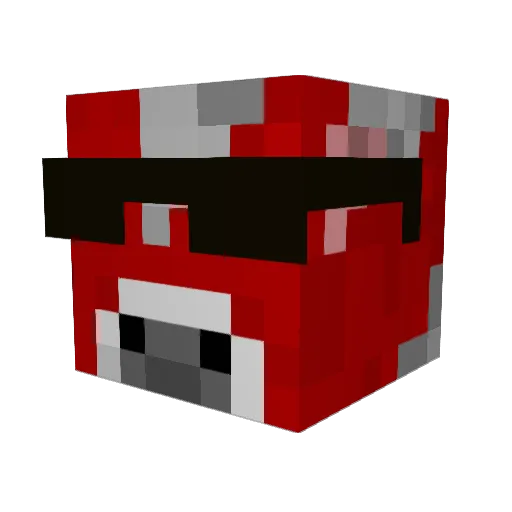 Minecraft-Avatar von AmILost: Kopf als 3D-Render