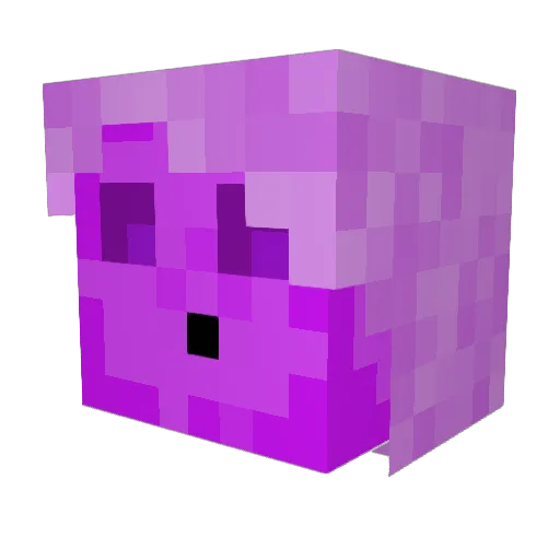 AmNubNubs Minecraft avatar head, 3D render