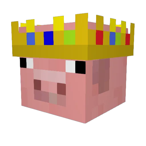 AmTucker76 Minecraft avatar head, 3D render