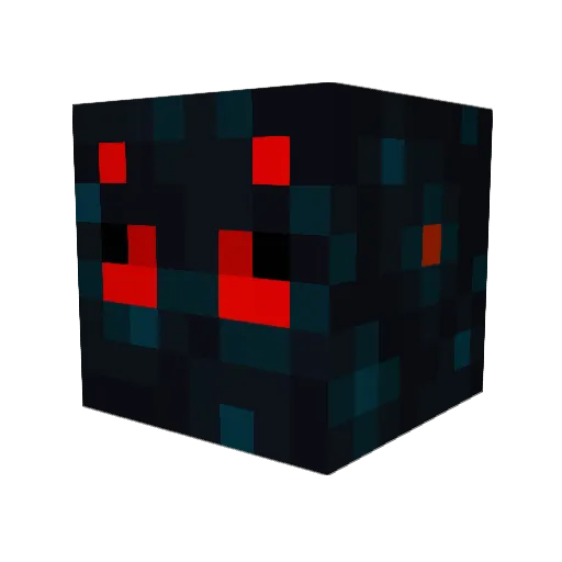 Amac209 Minecraft avatar head, 3D render