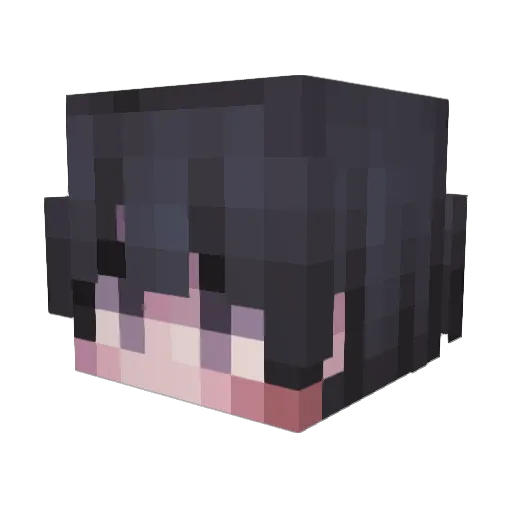 Amalickiah Minecraft avatar head, 3D render