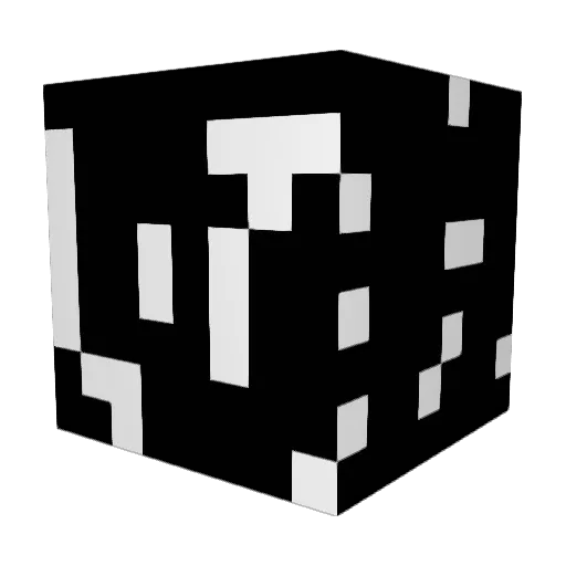 Amanuri Minecraft avatar head, 3D render