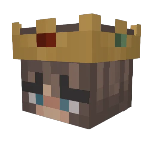 Amaranth_0 Minecraft avatar head, 3D render