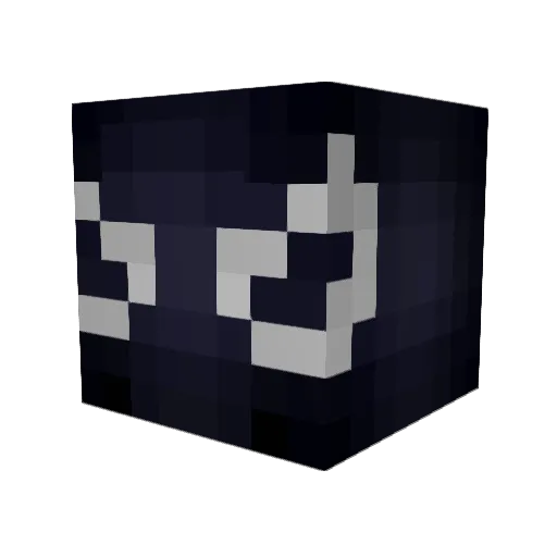 Amariiii Minecraft avatar head, 3D render