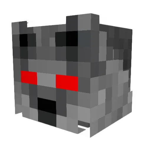 Amarok__ Minecraft avatar head, 3D render